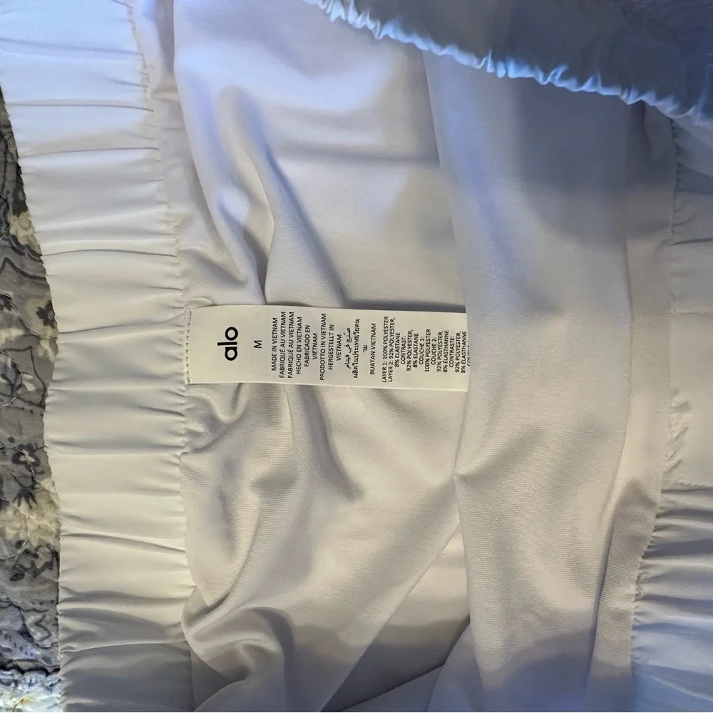 ALO Yoga White Skirt